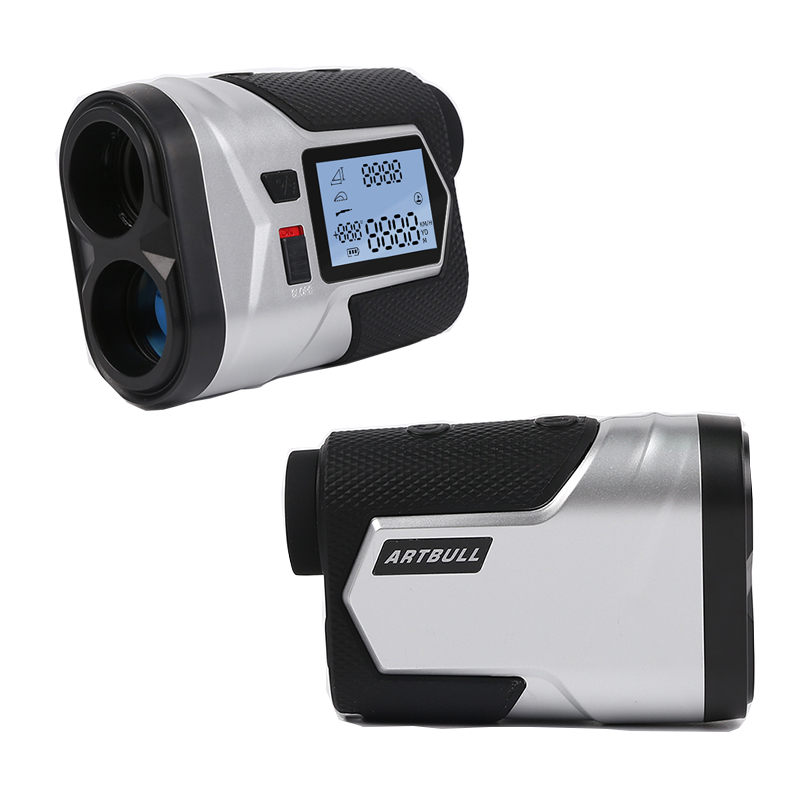 Golf Rangefinder Laser Slope - 650m スクリーン傾斜調整機能付き フラッグロック振動距離計 アウトドアレーザーゴルフ距離計