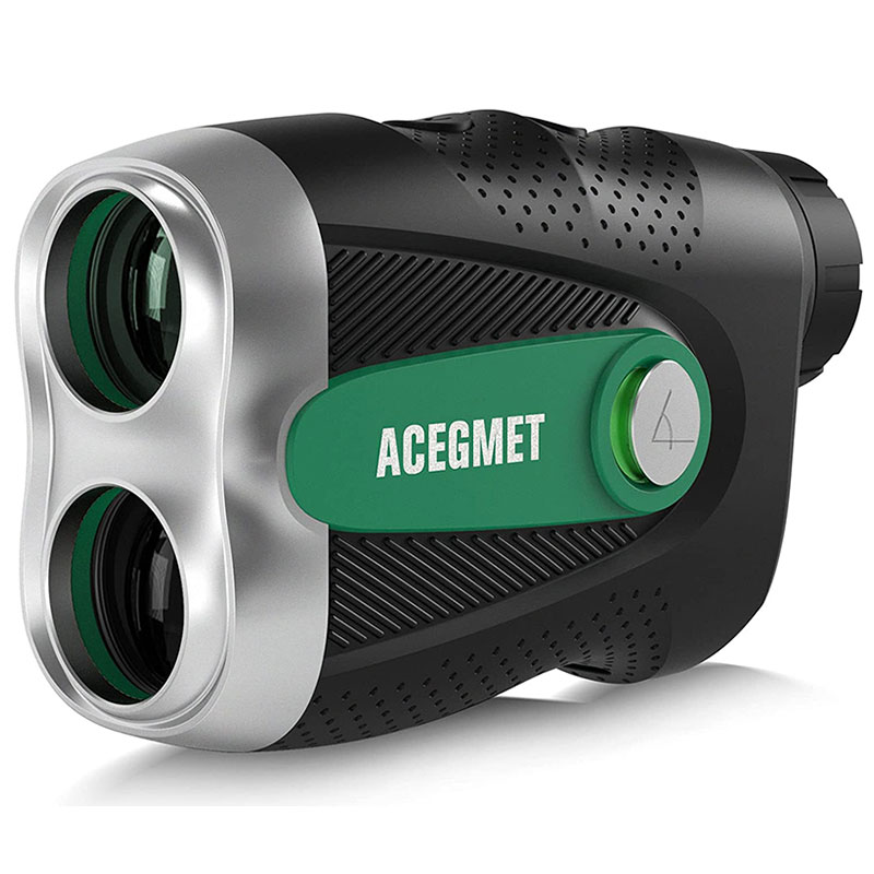 Golf Rangefinder Laser Slope - ACEGMET PF2C レーザーゴルフ距離計 スロープ補正機能付き 磁気フラッグロック パルス振動