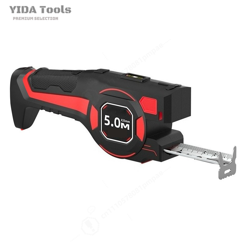Laser Distance Meter 2 In 1 Tape - 2in1高精度測定ツール スチールテープ レーザー距離計 室内装飾 建設用ガジェット