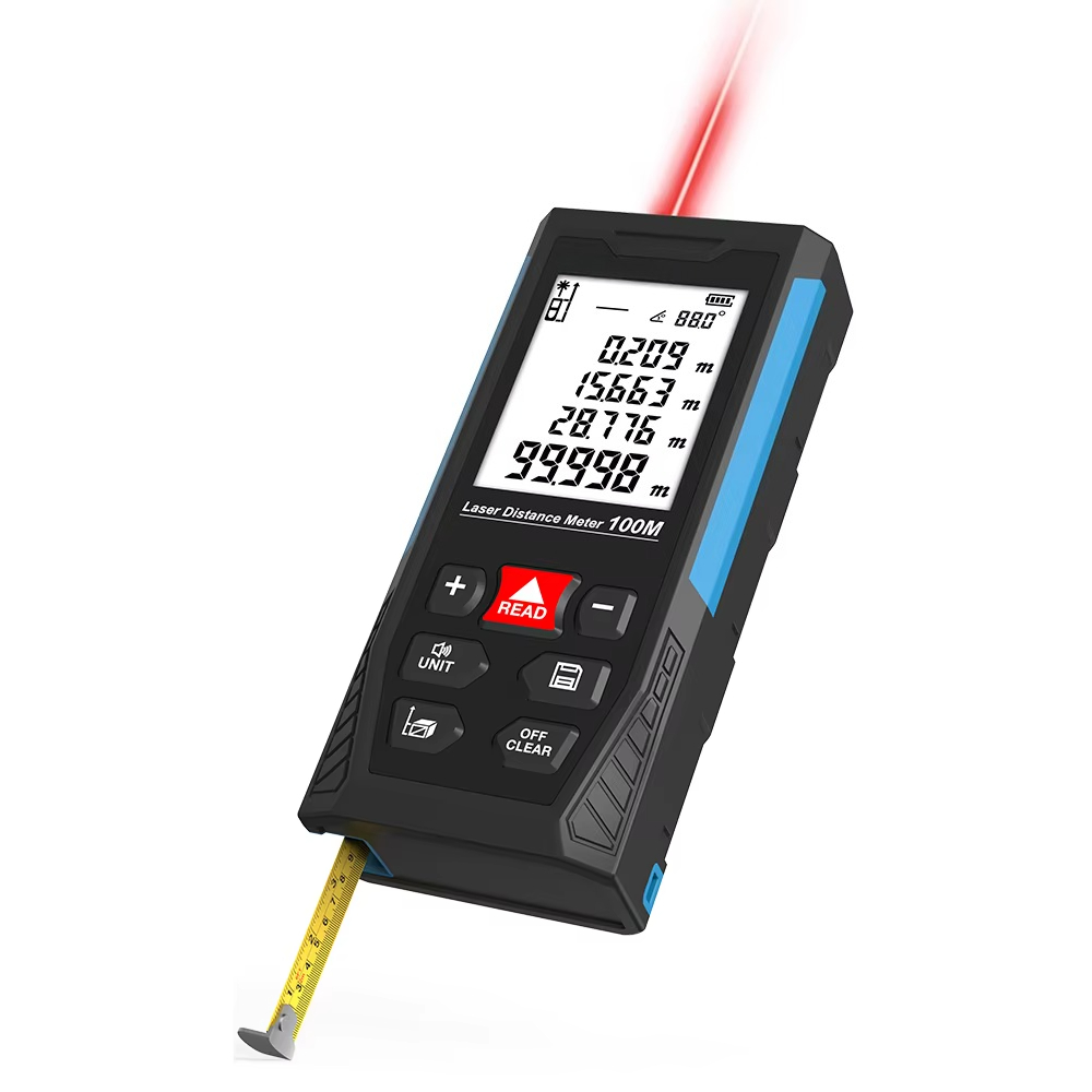 Laser Distance Meter 2 In 1 Tape - デジタル距離計 2 in 1 レーザー距離計 テープメジャー付き