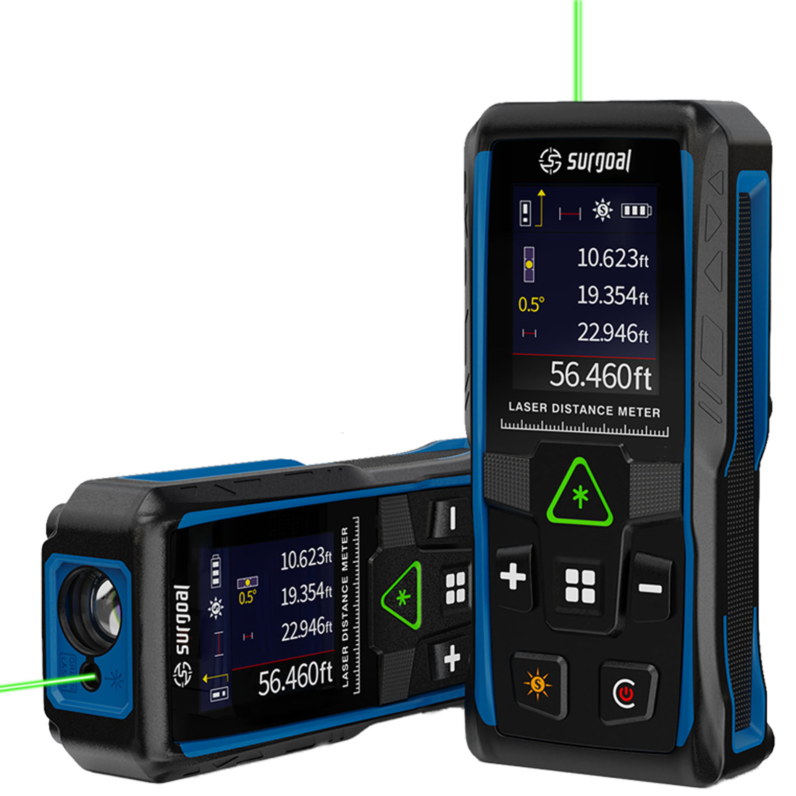 100m グリーンレーザー距離計 多機能 デジタルレベル カ - Laser Distance Meter 100M のレビューと価格