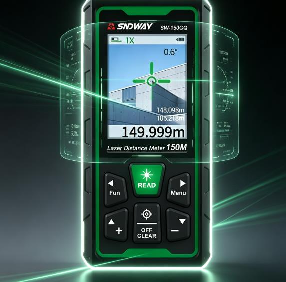 SW-150GQ 150M屋外用グリーンレーザー距離計カメラ - Laser Rangefinder 150M Outdoor のレビューと価格