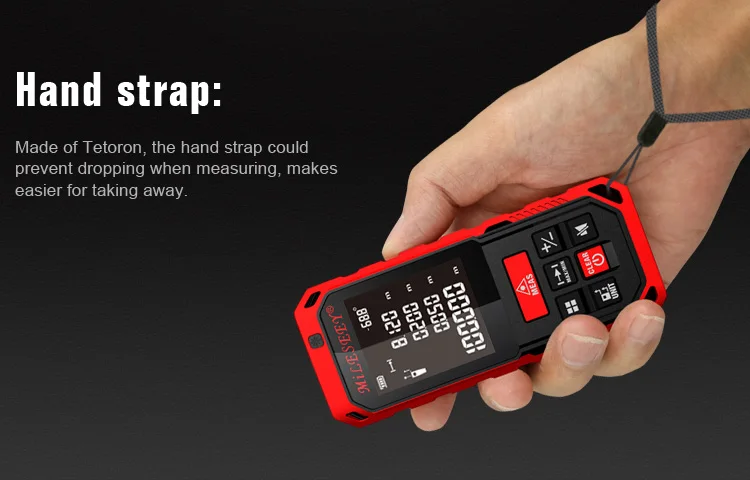 最新の Mileseey 50M 70M 100M 120M - Laser Distance Meter 100M のレビューと価格