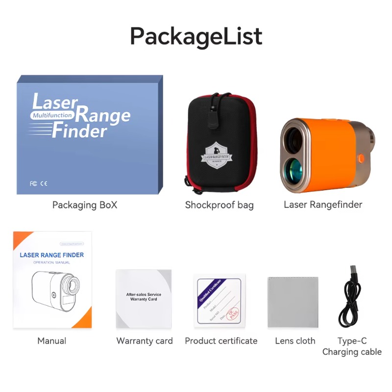 ゴルフ場用レーザー距離計 600M 1000M プロフェッシ - Golf Rangefinder Laser Slope のレビューと価格