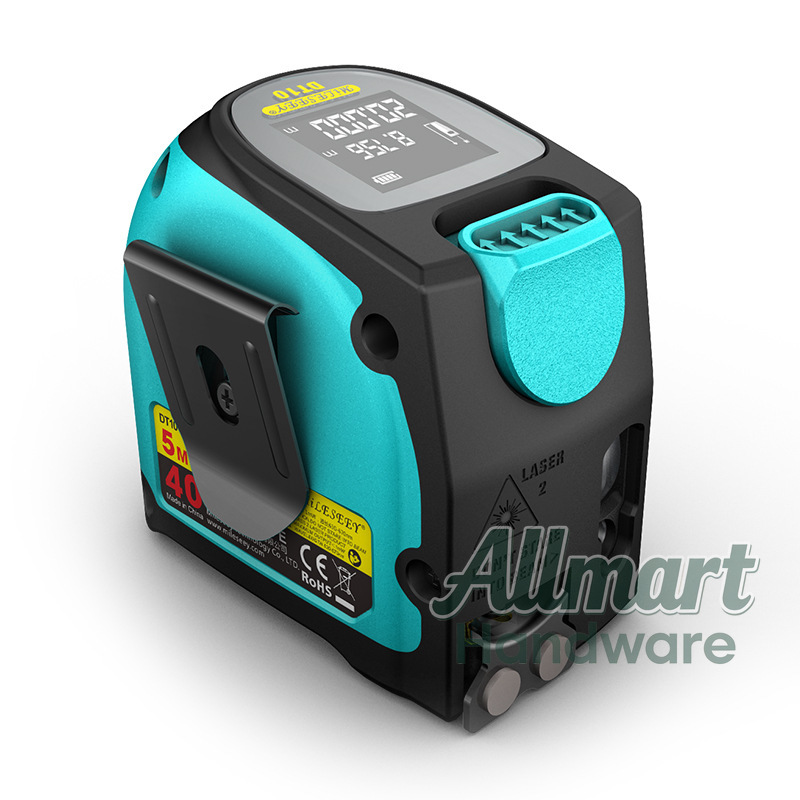 DT10 2-in-1レーザーテープメジャー40M、メタルベ - Laser Distance Meter 2 In 1 Tape のレビューと価格