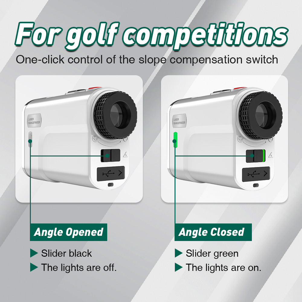 （米国在庫）ゴルフ距離計 700Y スロープフラッグロック振 - Golf Rangefinder Laser Slope のレビューと価格