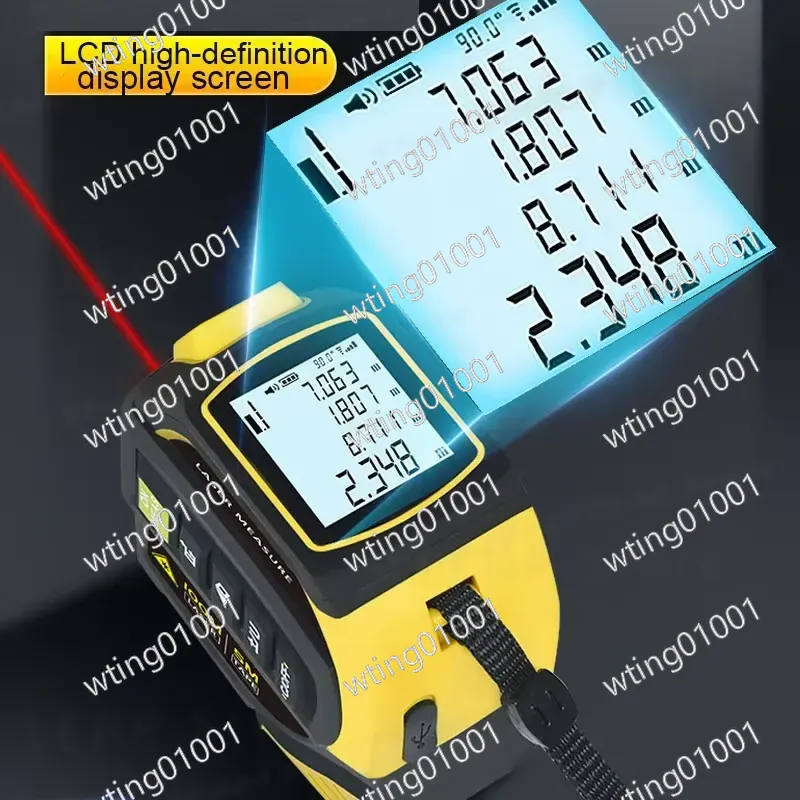 4 in 1 レーザー距離計 Bluetooth 5M スチ - Laser Measure 40M Bluetooth のレビューと価格