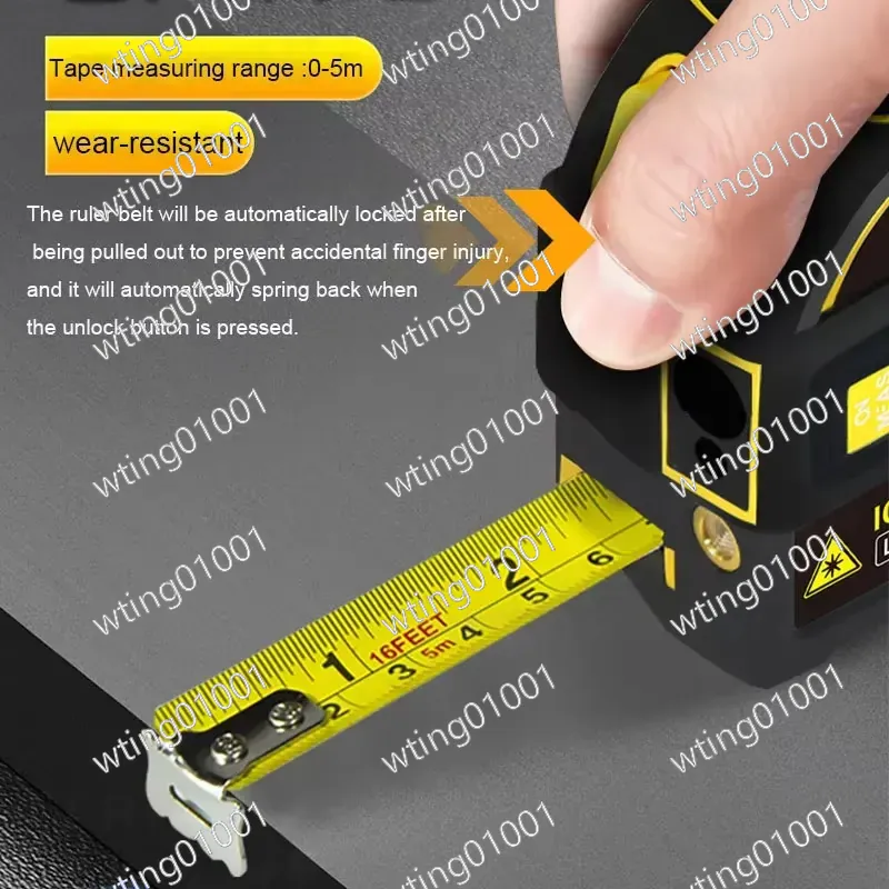 4 in 1 レーザー距離計 Bluetooth 5M スチ - Laser Measure 40M Bluetooth のレビューと価格
