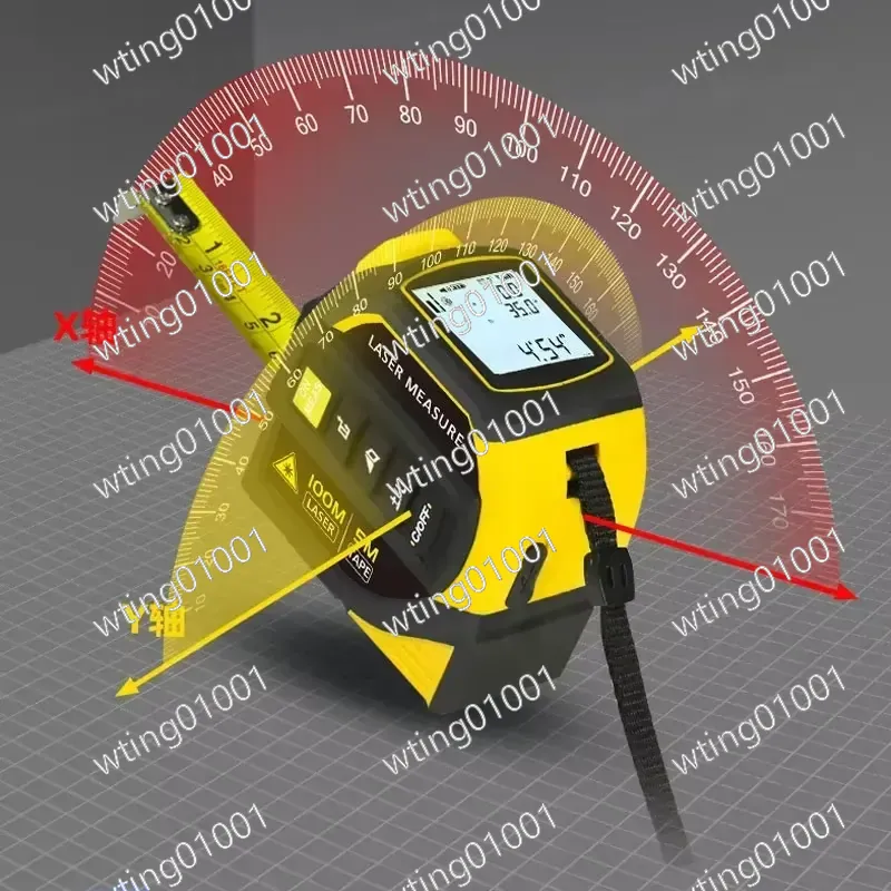 Bluetooth機能を搭載した5-in-1レーザー距離計。 - Laser Measure 40M Bluetooth のレビューと価格