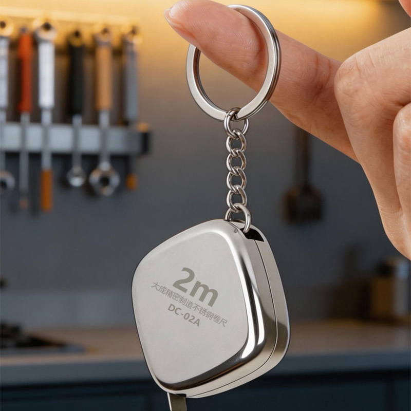 新製品 5個セット 2m ステンレス製メジャー 洗える レー - Mini Laser Measure Keychain のレビューと価格