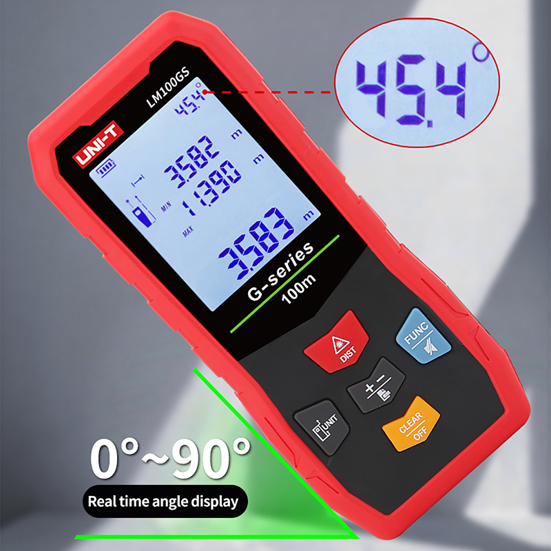 UNI-T グリーンレーザー距離計 LM-GSシリーズ 40 - Laser Distance Meter 100M のレビューと価格