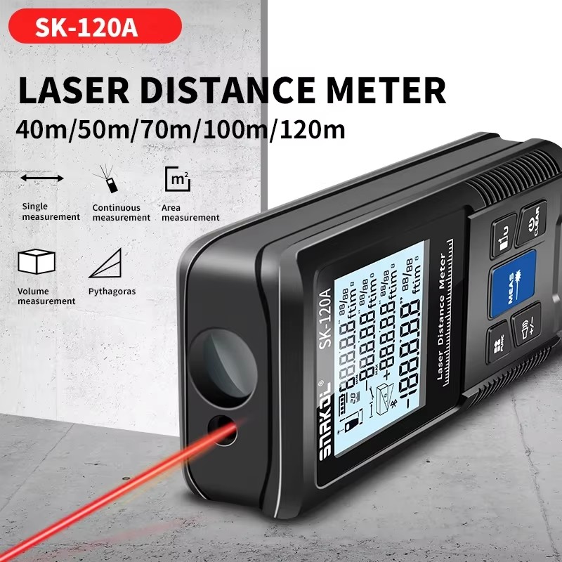 SNAKOL 3-in-1高精度レーザー距離計テープメジャー - Laser Distance Meter 2 In 1 Tape のレビューと価格
