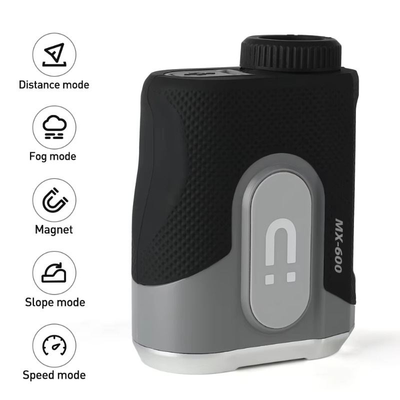 レンジファインダー ゴルフ デジタル 磁気式 600M 10 - Golf Rangefinder Laser Slope のレビューと価格