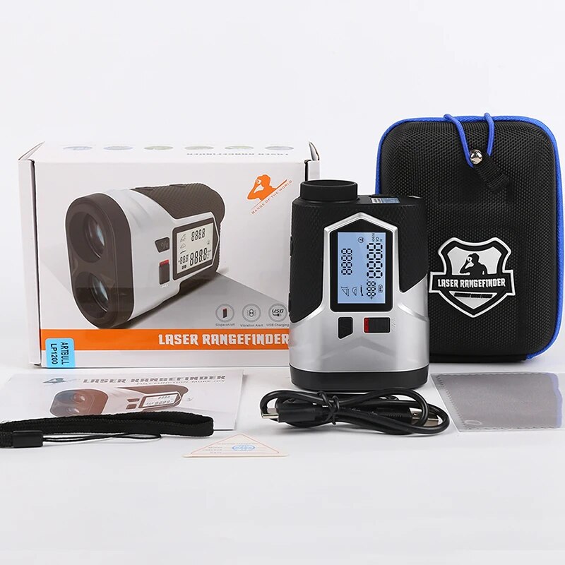 ArtBull-レーザー距離計、充電式、1200m、650m - Golf Rangefinder Laser Slope のレビューと価格