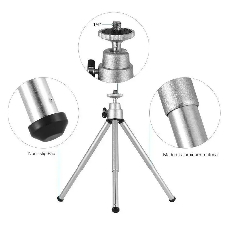 プロのレーザー三脚,1/4アダプター,ポータブルミニトライア - Laser Distance Meter Tripod Mount のレビューと価格