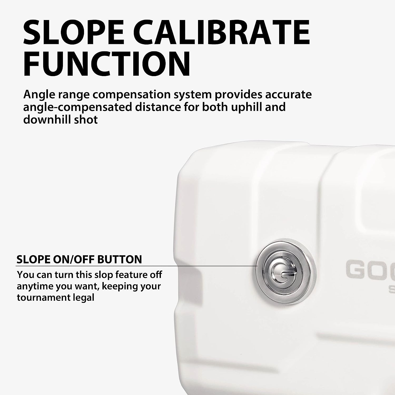 ゴルフ距離計 900ヤード スロープレーザー距離計 6倍拡大 - Golf Rangefinder Laser Slope のレビューと価格