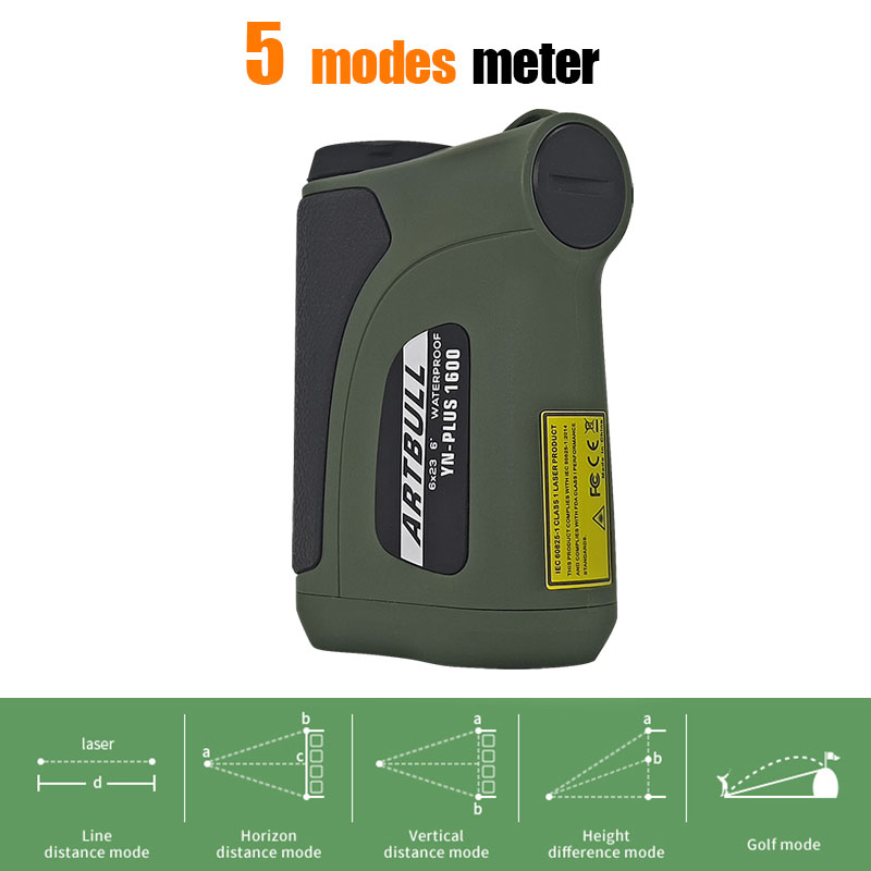 単眼ハンティング望遠鏡,調整されたフラグ付きゴルフレーザー距 - Golf Rangefinder Laser Slope のレビューと価格