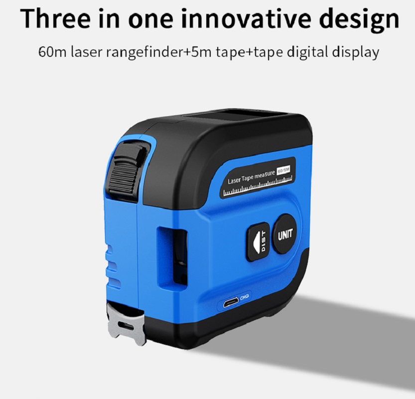 Noyafa レーザー距離計 60 メートル NF-2260 - Digital Tape Measure 5M Laser のレビューと価格