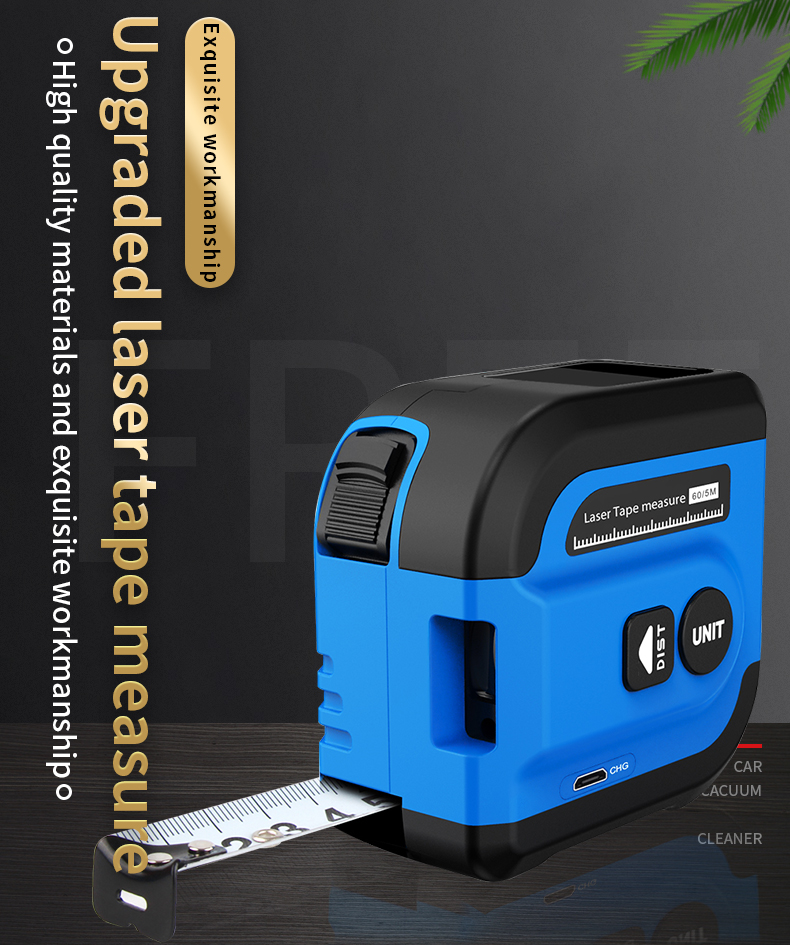 Noyafa レーザー距離計 60 メートル NF-2260 - Digital Tape Measure 5M Laser のレビューと価格