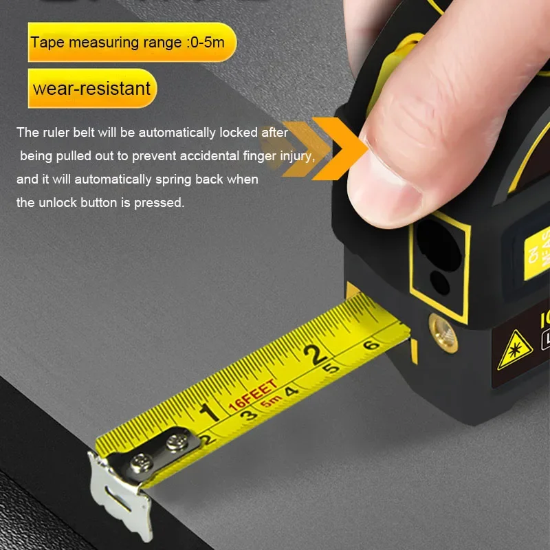 4in1レーザー距離計 Bluetooth 5M スチールテ - Laser Measure 40M Bluetooth のレビューと価格
