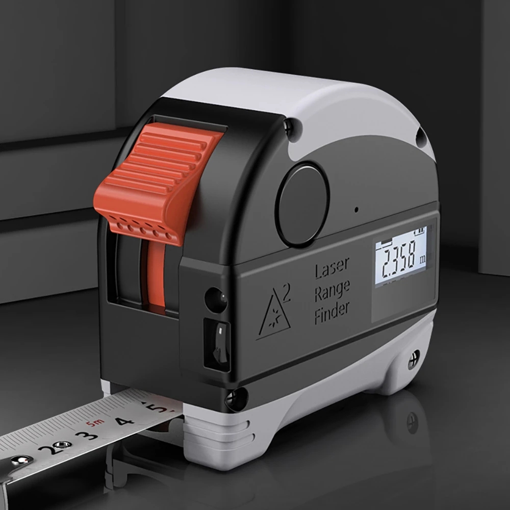 レーザー巻尺デジタルディスプレイ高精度電子メーター定規多機能 - Digital Tape Measure 5M Laser のレビューと価格