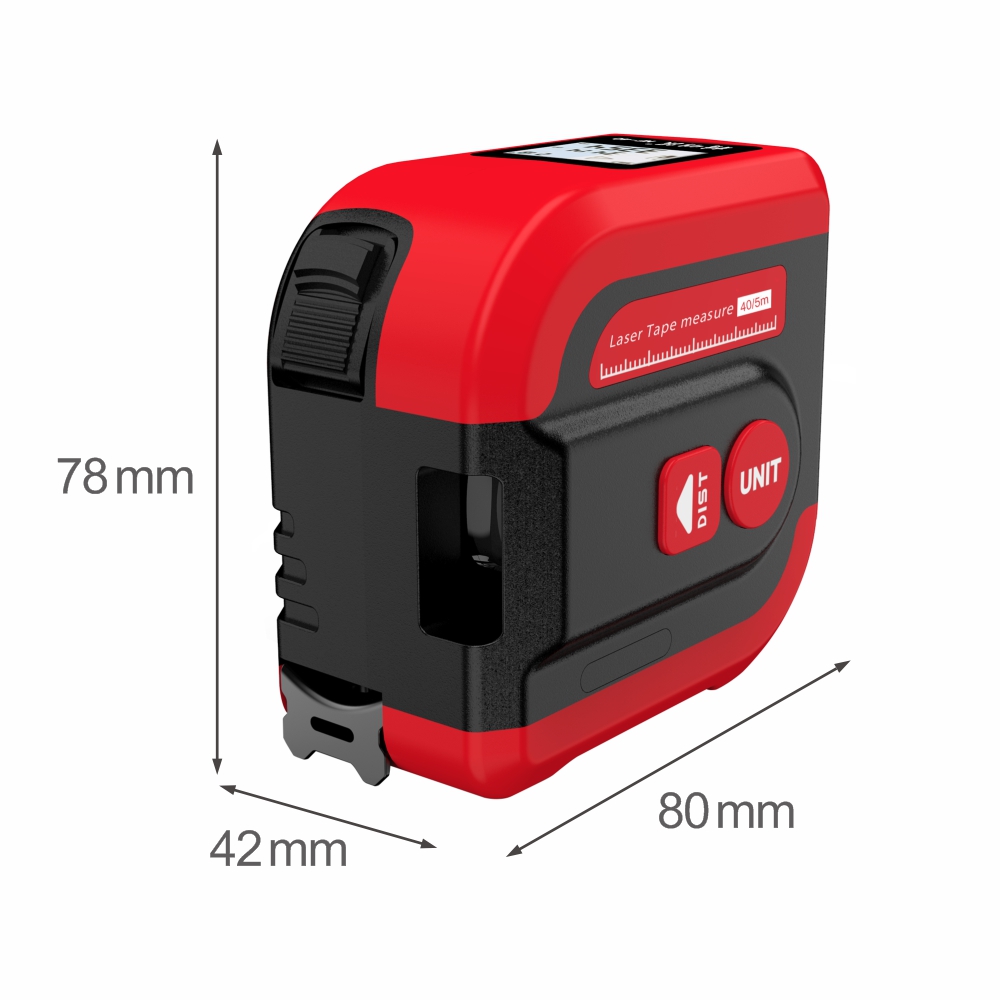 Noyafaレーザー距離計40メートルNF-2240範囲ファ - Digital Tape Measure 5M Laser のレビューと価格