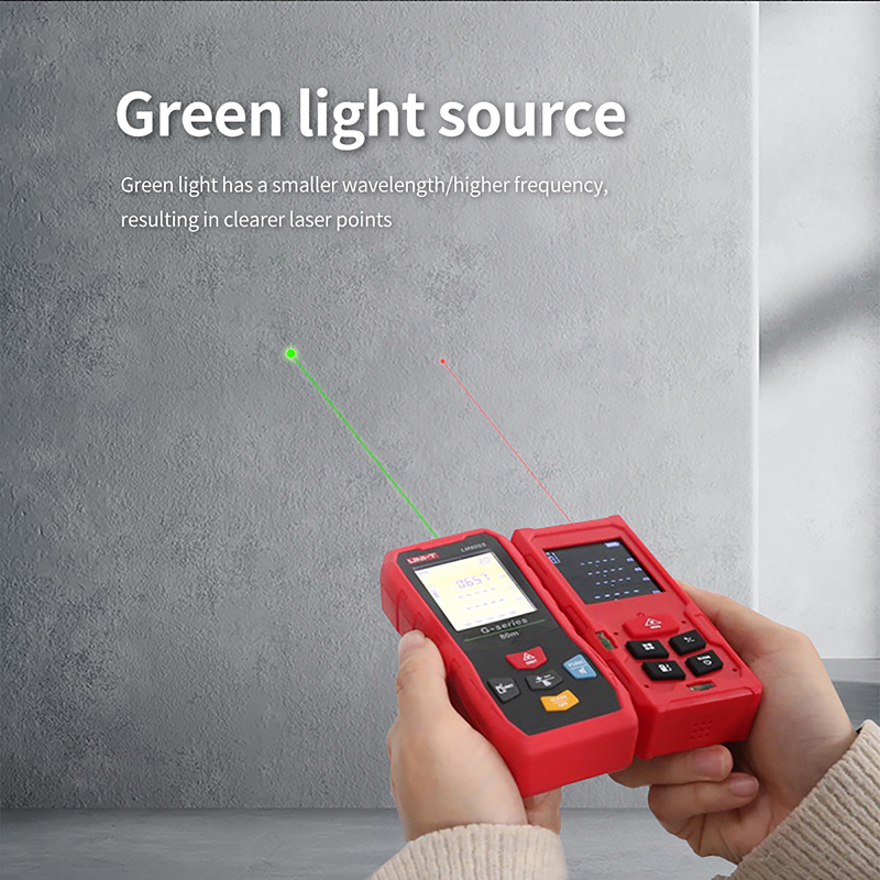 UNI-T 40m グリーンレーザー距離計 60m 100m - Laser Distance Meter 100M のレビューと価格