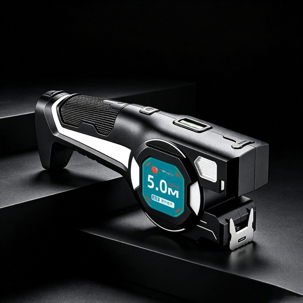 レーザー距離計 2-in-1 5m×25mm 高精度 0.1 - Laser Distance Meter 2 In 1 Tape のレビューと価格