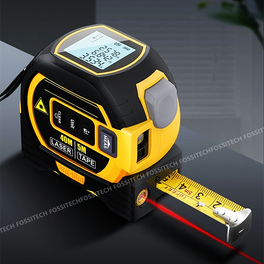 電子デジタルレーザー距離計、ステンレス製ルーレットレベルテー - Digital Tape Measure 5M Laser のレビューと価格