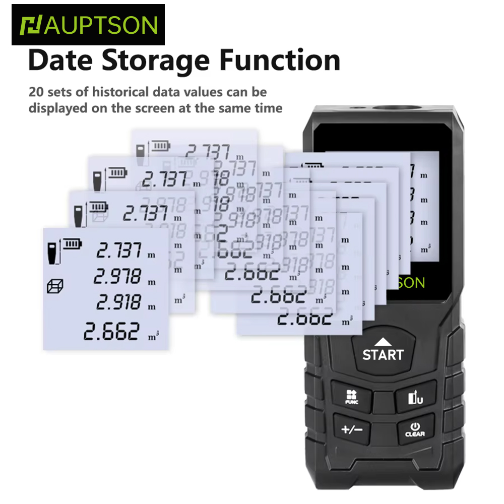 HAUPTSON 70/100 メートルレーザー距離計距離計 - Laser Distance Meter 100M のレビューと価格