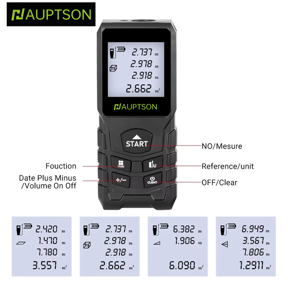 HAUPTSON 70/100 メートルレーザー距離計距離計 - Laser Distance Meter 100M のレビューと価格
