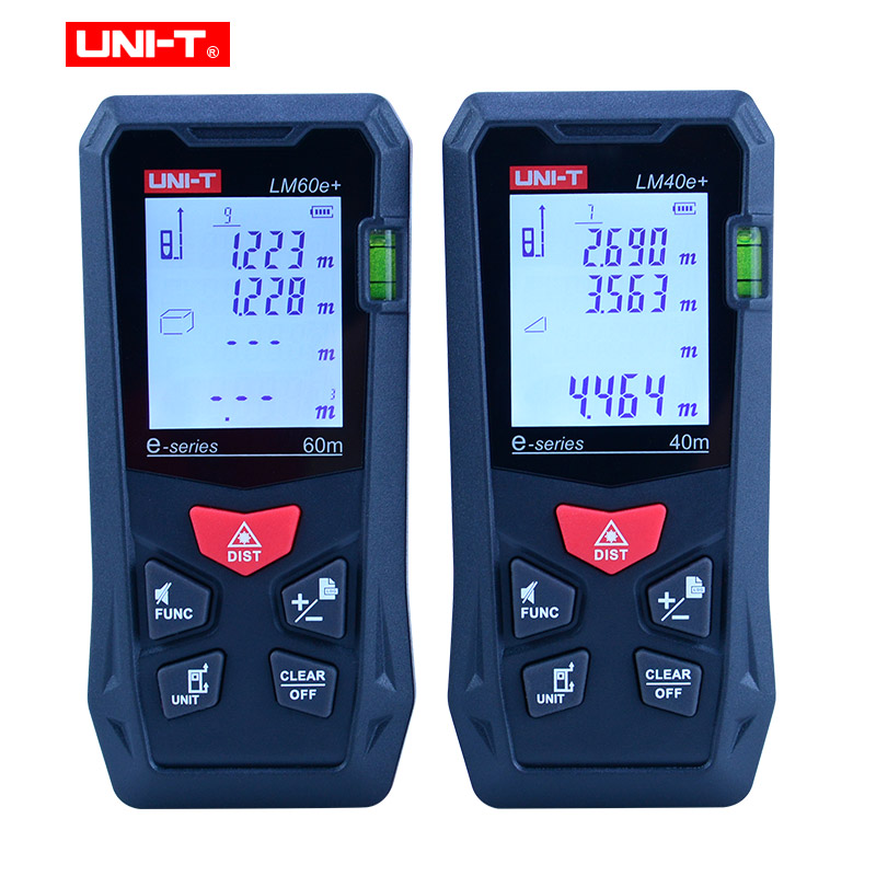 UNI-T LM40e+ LM60e+ レーザー距離計 40 - Laser Distance Meter With Bubble Level のレビューと価格