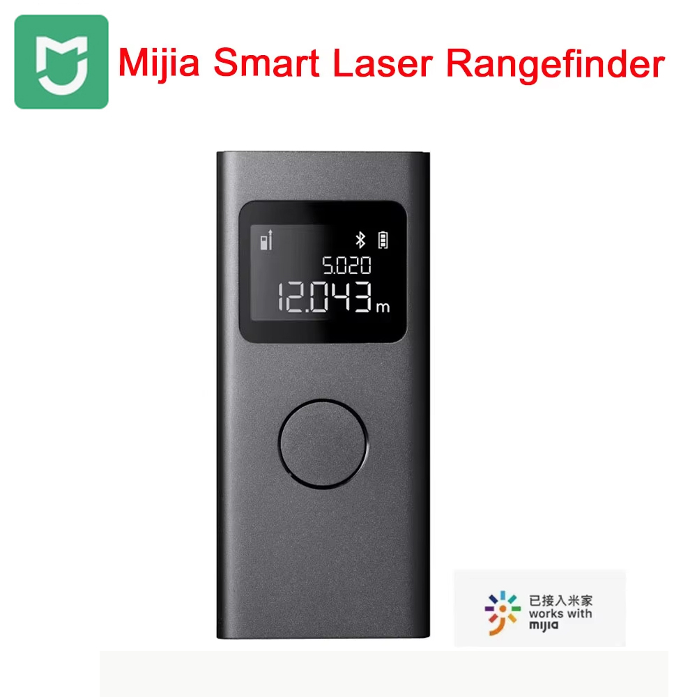 Mijia スマートレーザー距離計リアルタイム距離計 LCD - Laser Distance Meter 2 In 1 Tape のレビューと価格